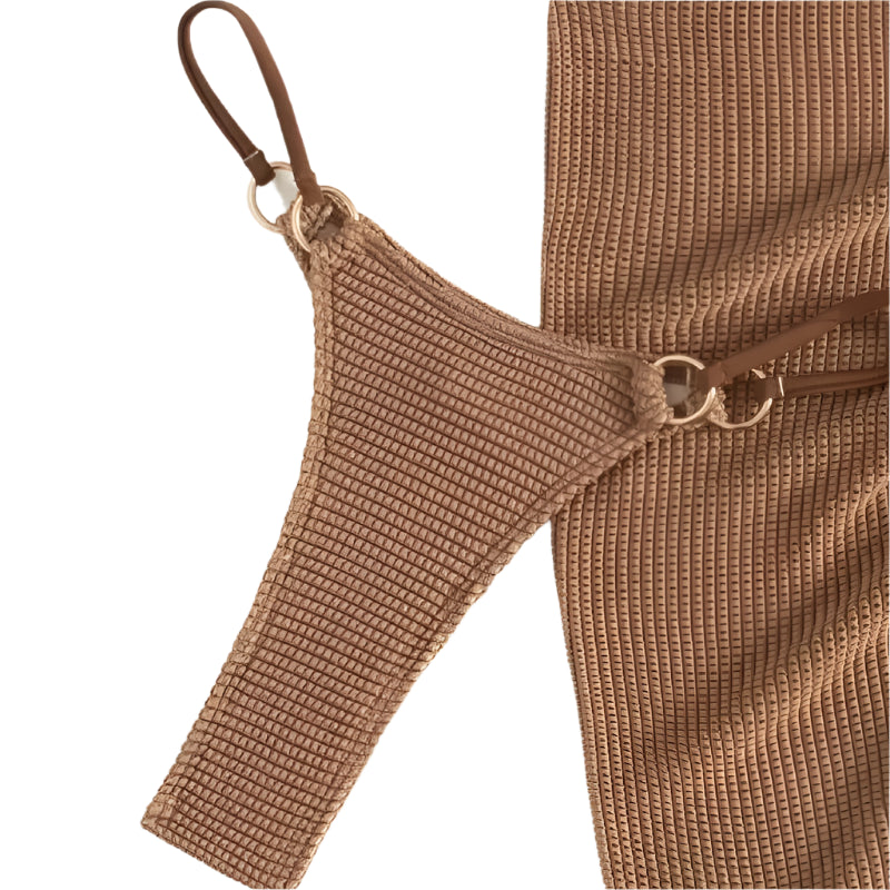 Classic Bikini in Coffee Bottoms