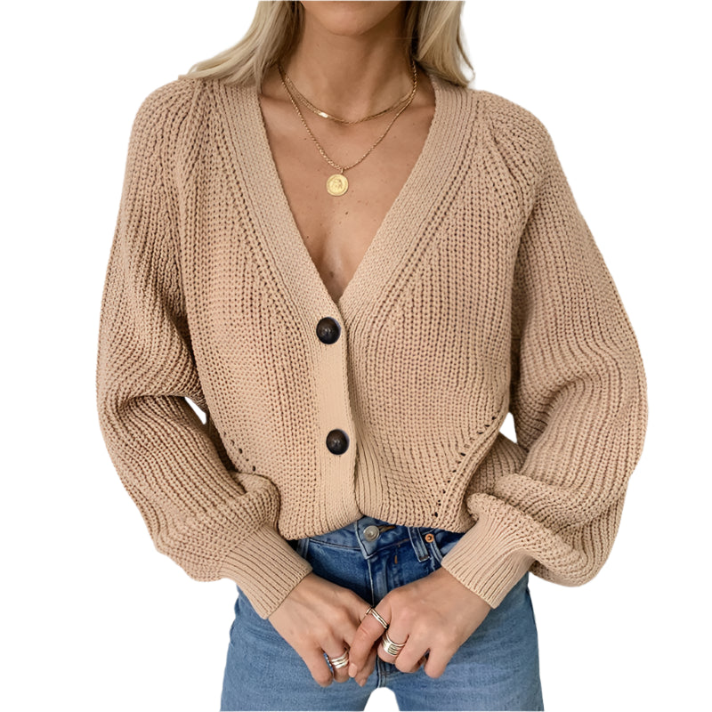 V-Neck Cardigan