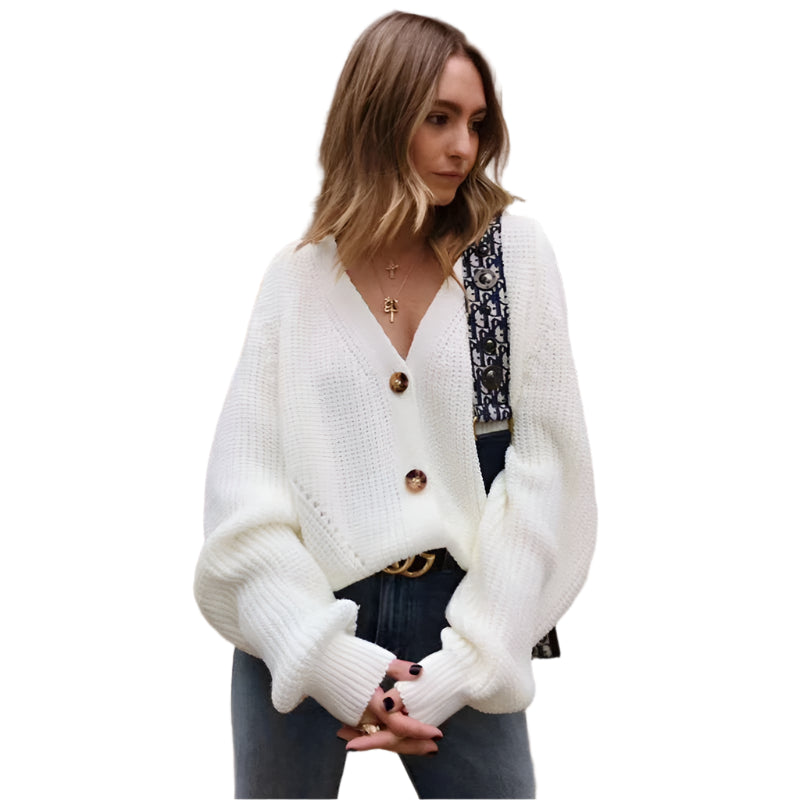 V-Neck Cardigan