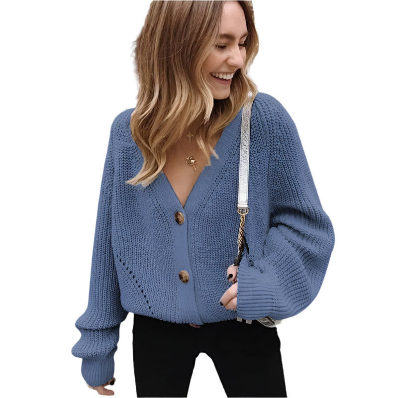 V-Neck Cardigan