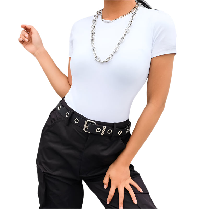 Casual Bodycon Bodysuit