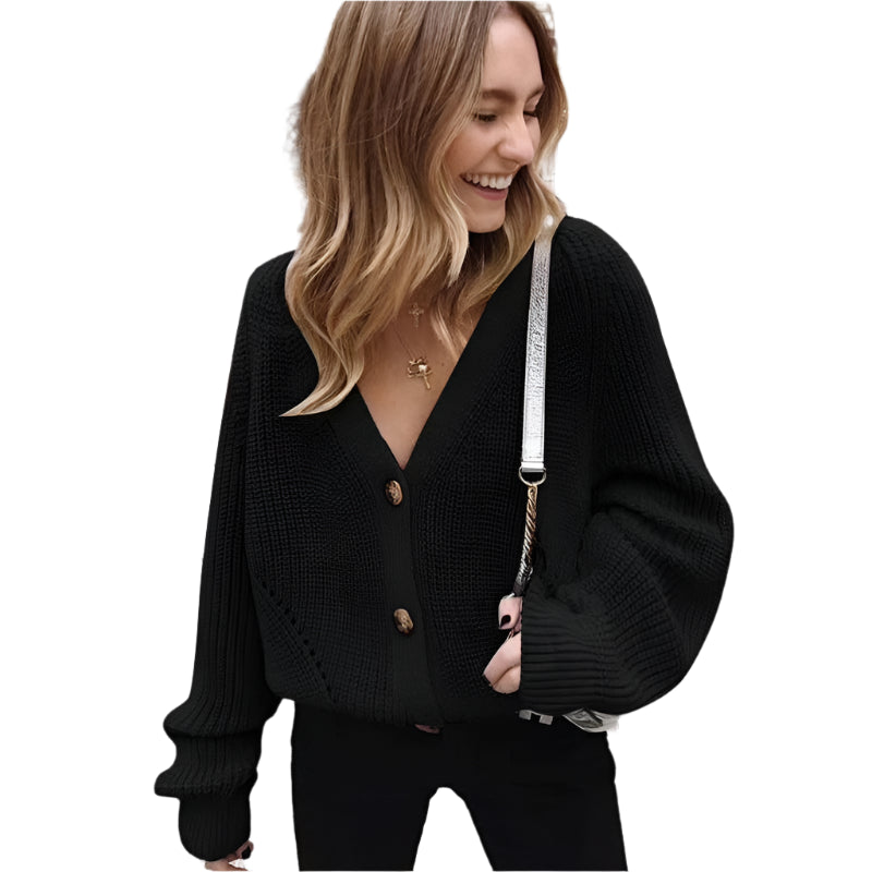 V-Neck Cardigan