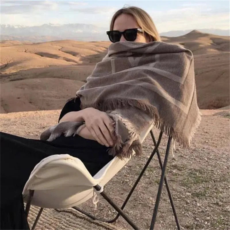 Soft Cashmere Scarf Shawl