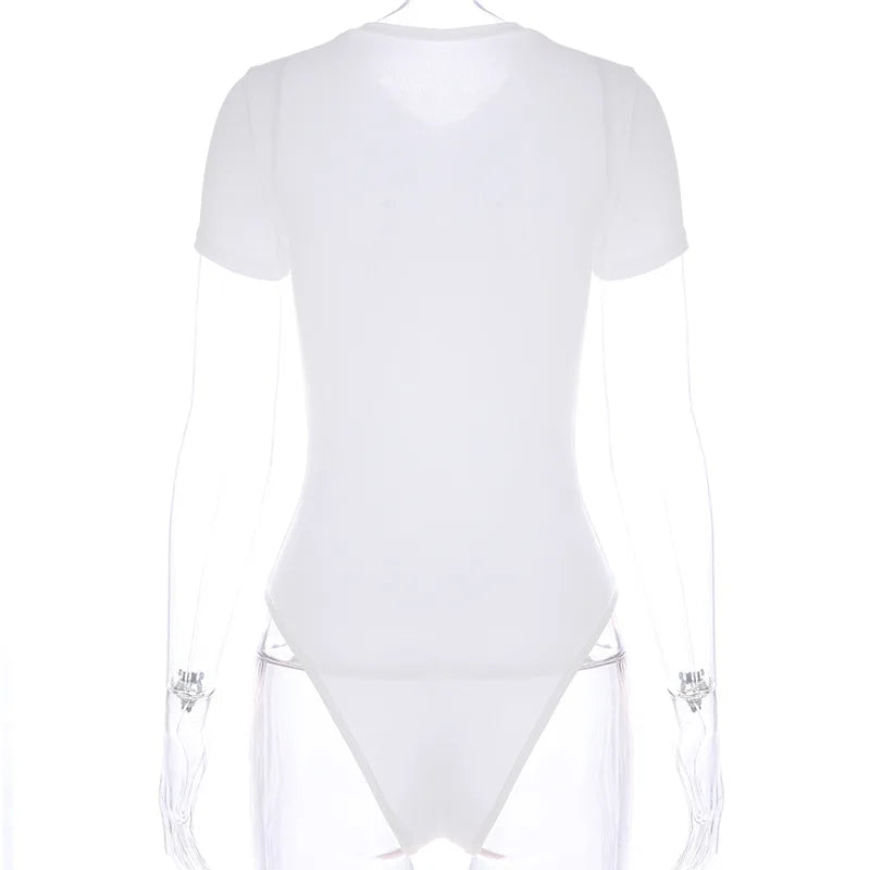 Casual Bodycon Bodysuit