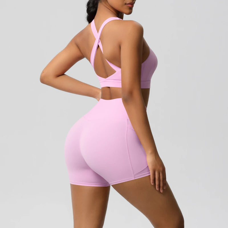 Two Piece Yoga Gym Set