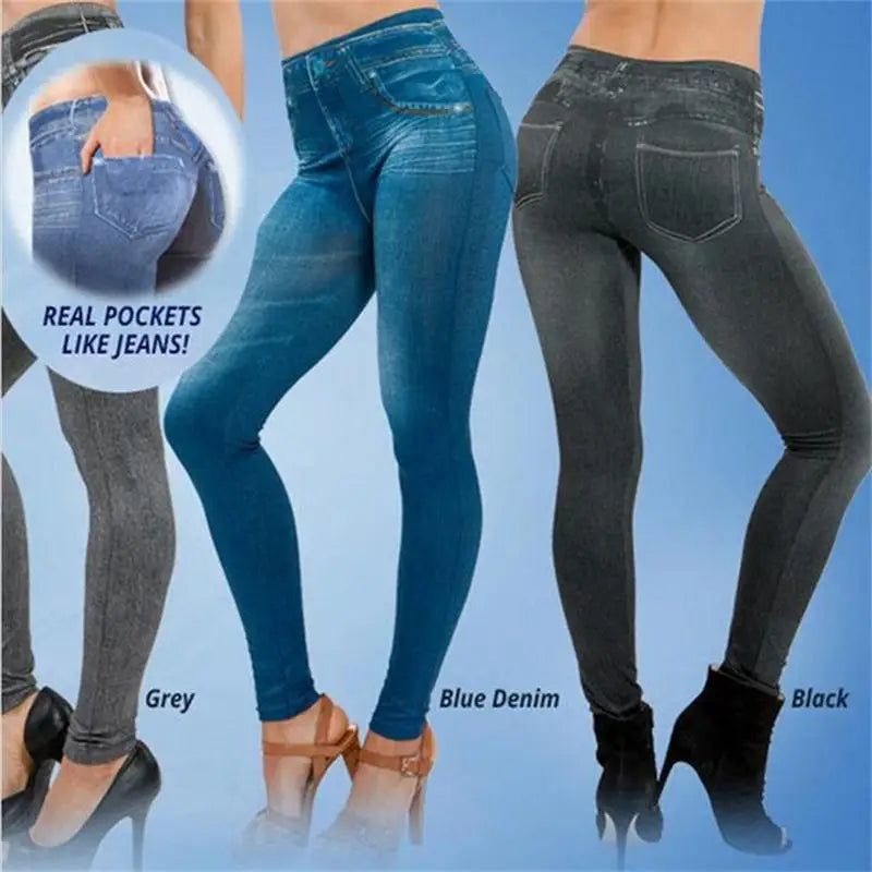 Straight Leg Skinny Jeans