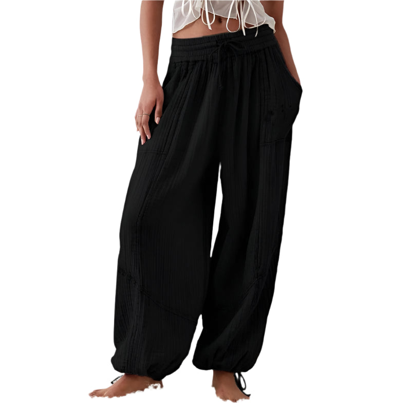 Women's Loose Fit Drawstring Pants