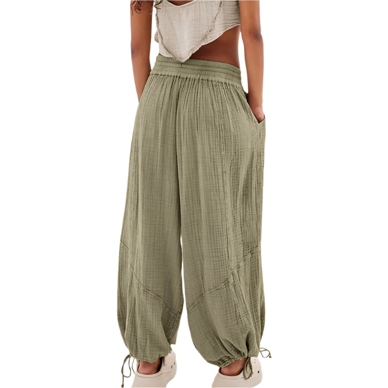Women's Loose Fit Drawstring Pants