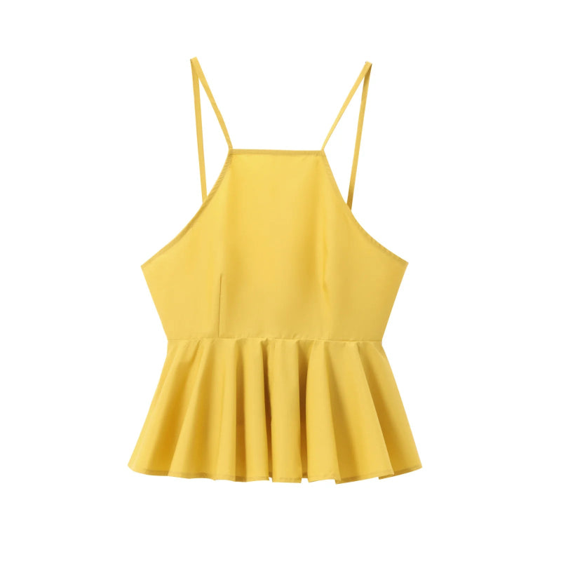 Halter Neck Tank Top