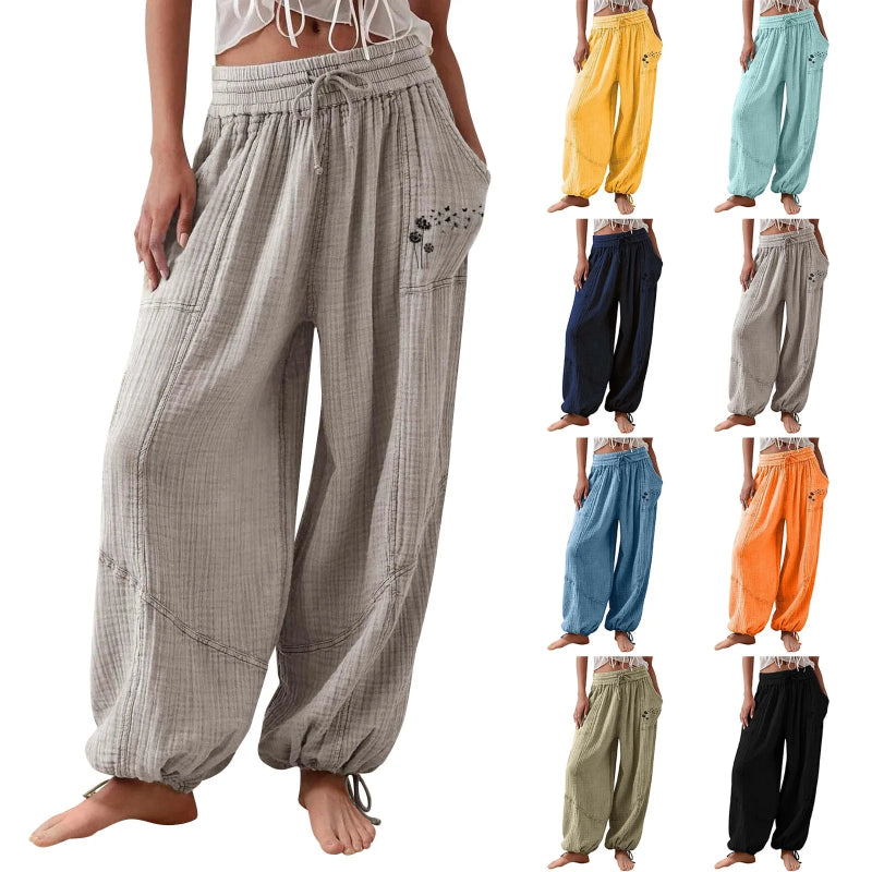 Women's Loose Fit Drawstring Pants