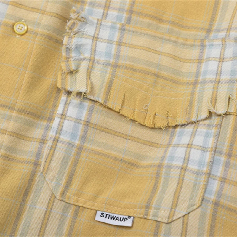 100% Cotton Plaid Shirt