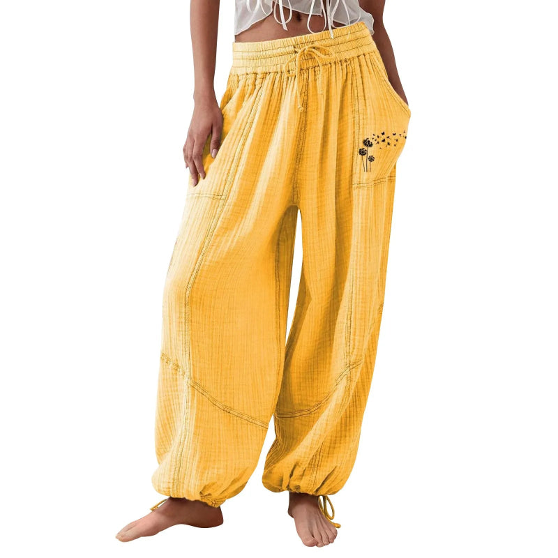 Women's Loose Fit Drawstring Pants