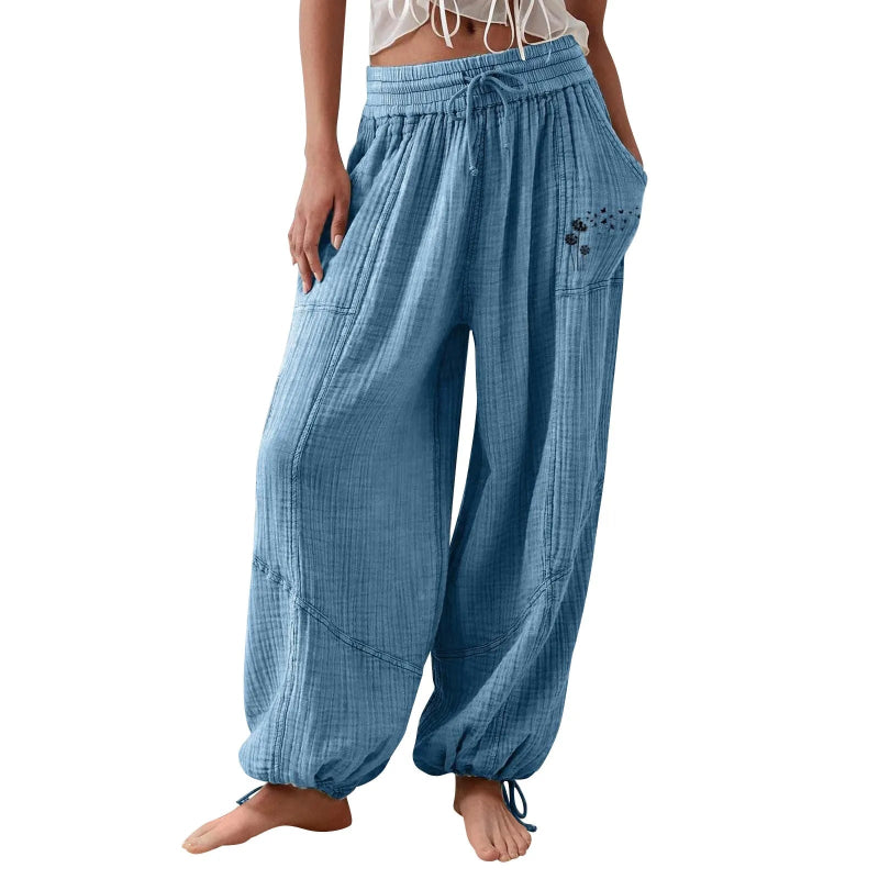 Women's Loose Fit Drawstring Pants