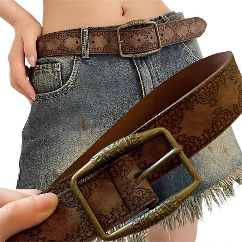 Retro Pattern Designer Belt
