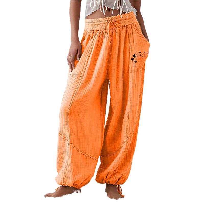 Women's Loose Fit Drawstring Pants