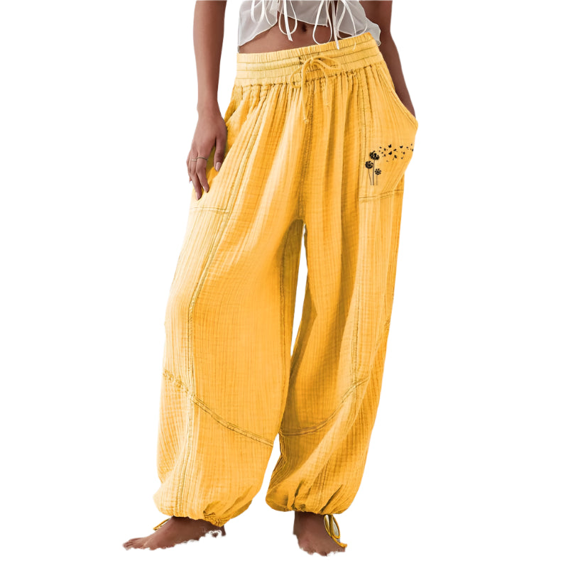 Women's Loose Fit Drawstring Pants