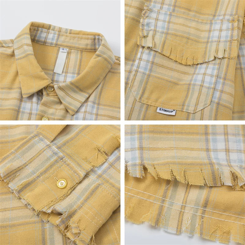 100% Cotton Plaid Shirt