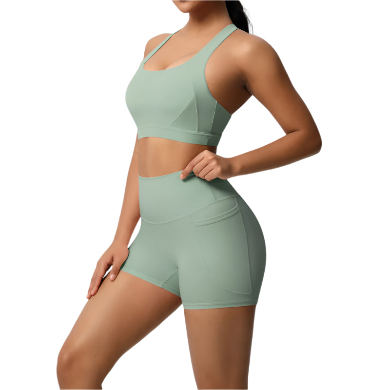 Two Piece Yoga Gym Set