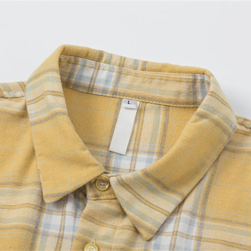 100% Cotton Plaid Shirt
