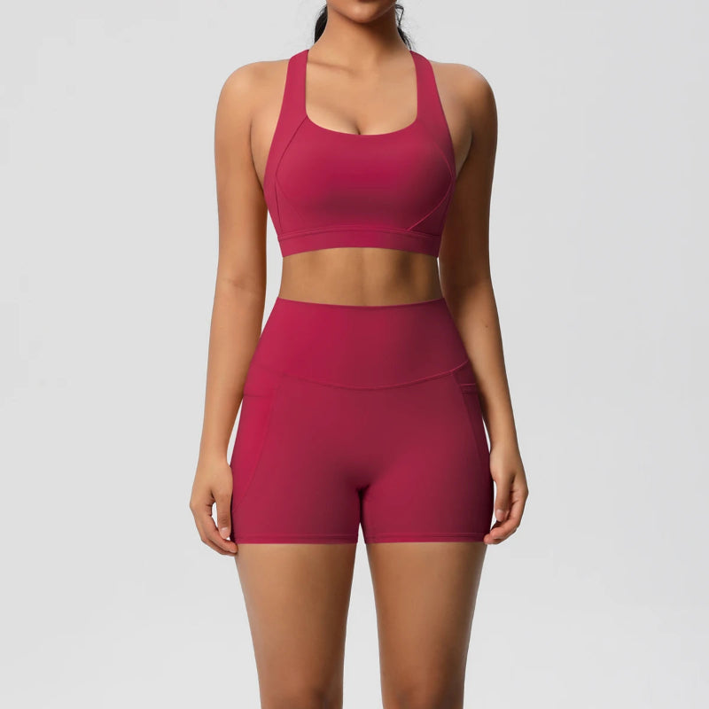 Two Piece Yoga Gym Set