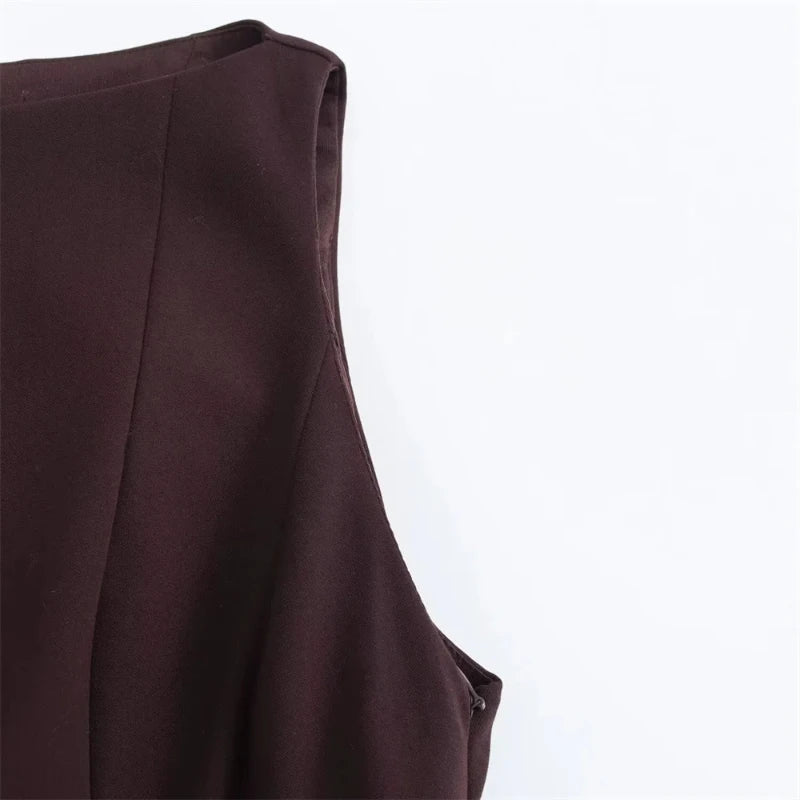 Peplum Chiffon Top
