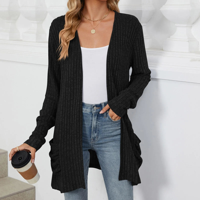 Lightweight Crochet Knit Cardigan