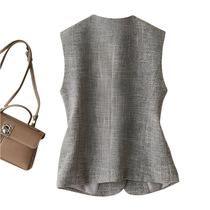 V-neck Tailored Vest