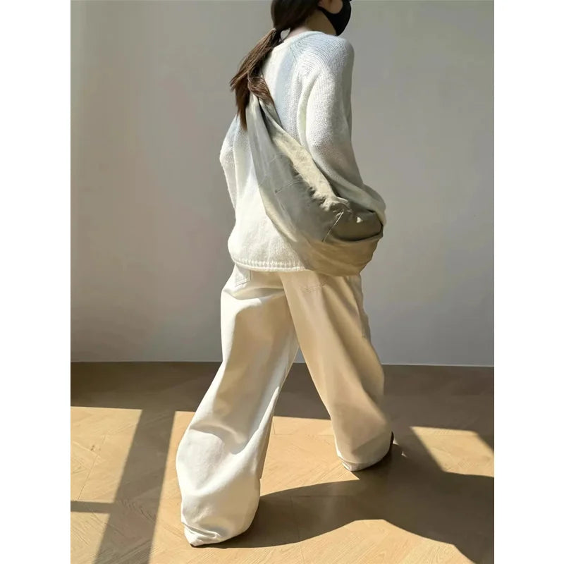 High-Waist Wide-Leg Jeans