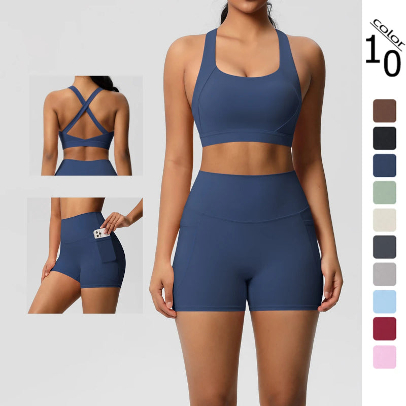 Two Piece Yoga Gym Set