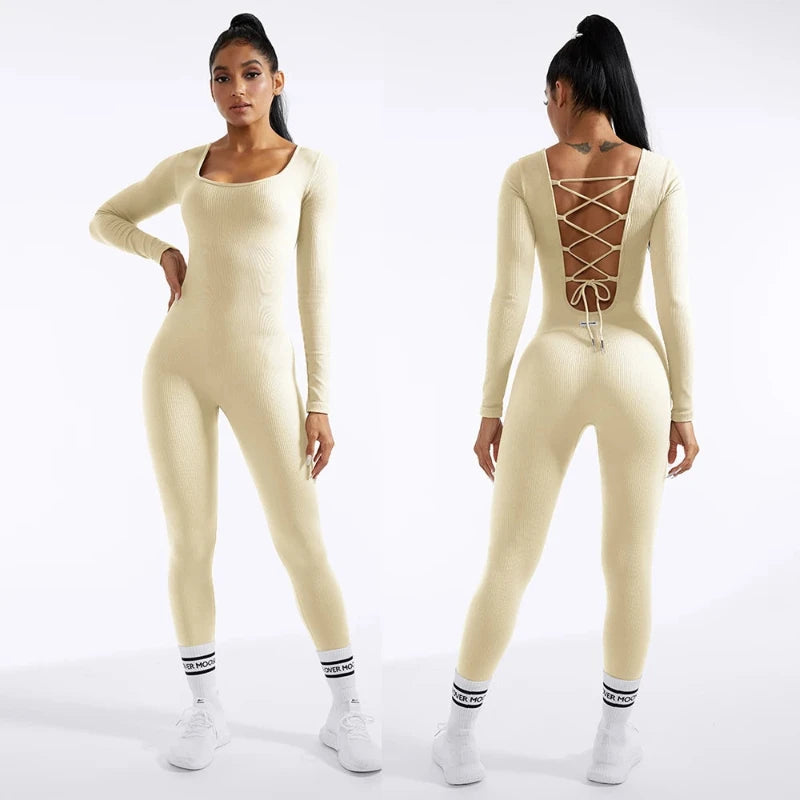 Cream Full Lace up