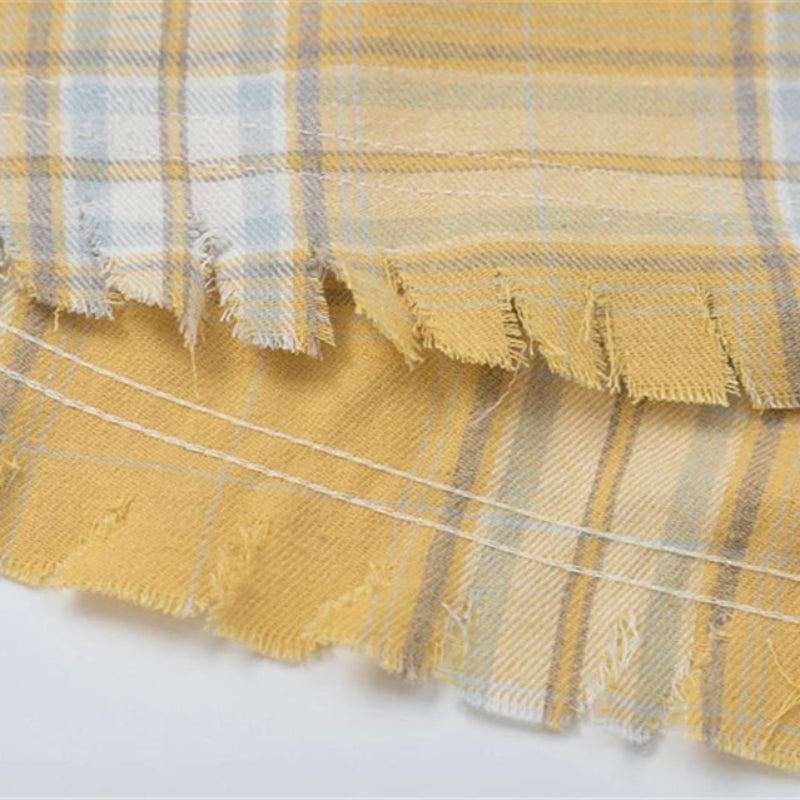 100% Cotton Plaid Shirt