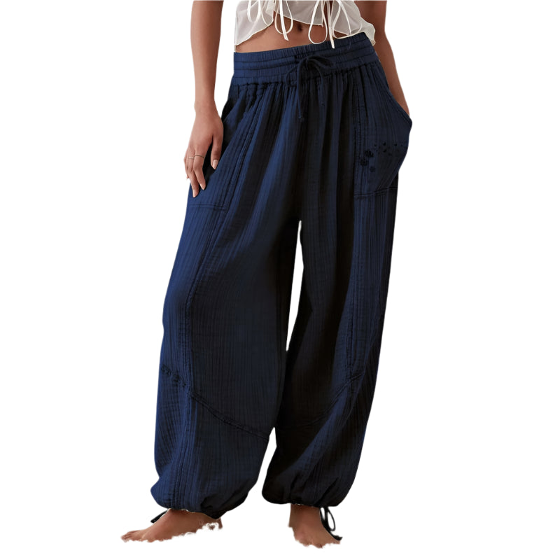 Women's Loose Fit Drawstring Pants