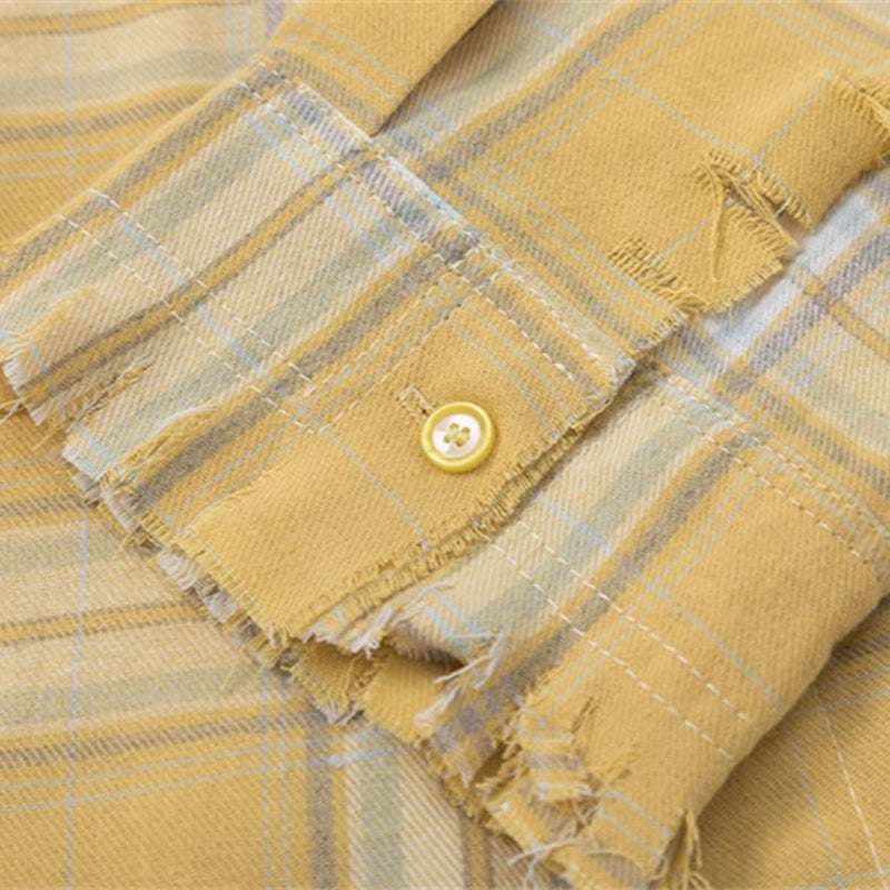 100% Cotton Plaid Shirt