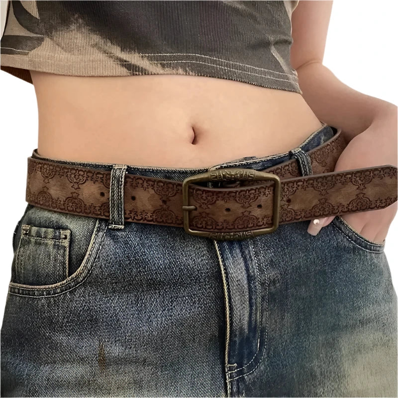Retro Pattern Designer Belt