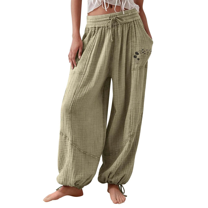 Women's Loose Fit Drawstring Pants