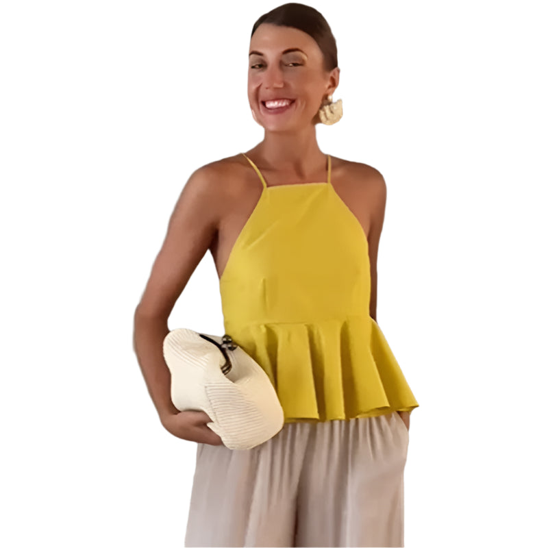 Halter Neck Tank Top