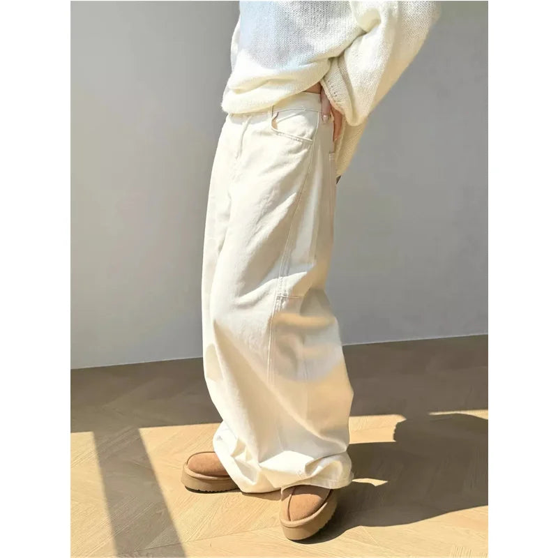 High-Waist Wide-Leg Jeans