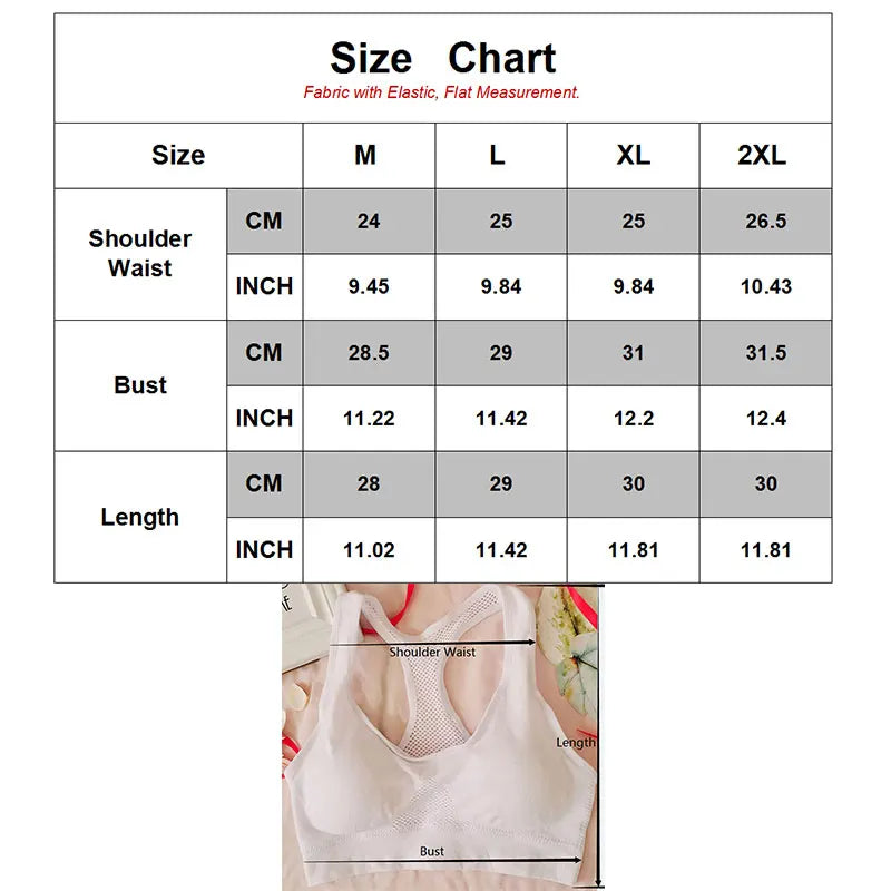 Seamless Yoga Sports Bra