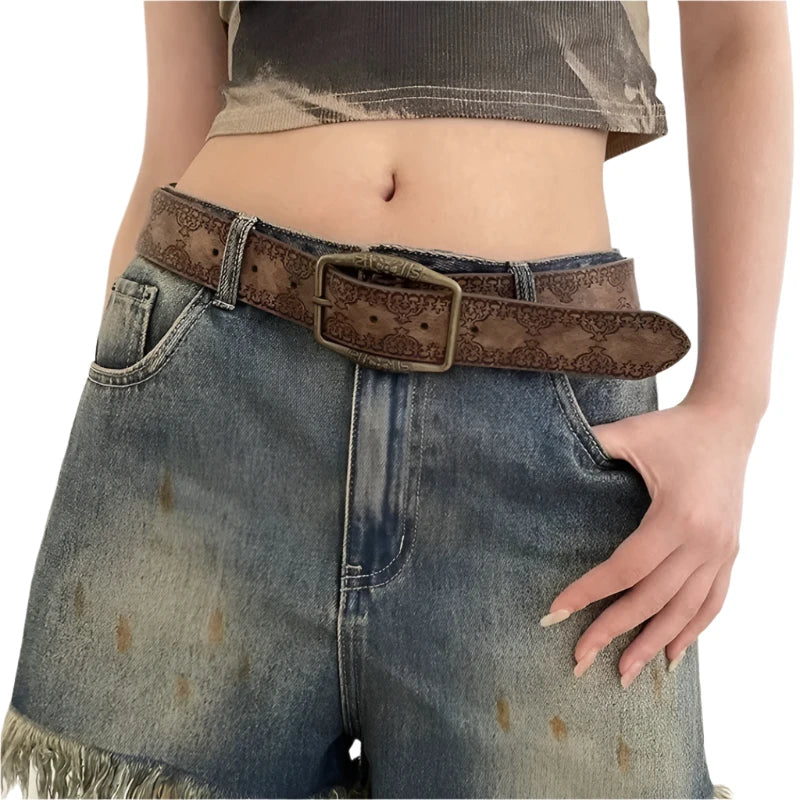 Retro Pattern Designer Belt