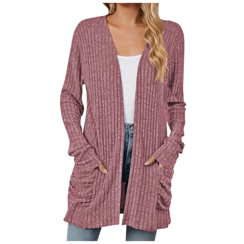 Lightweight Crochet Knit Cardigan