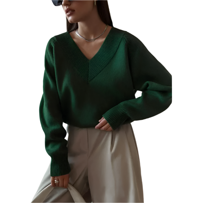 Knitted Long Sleeve Top