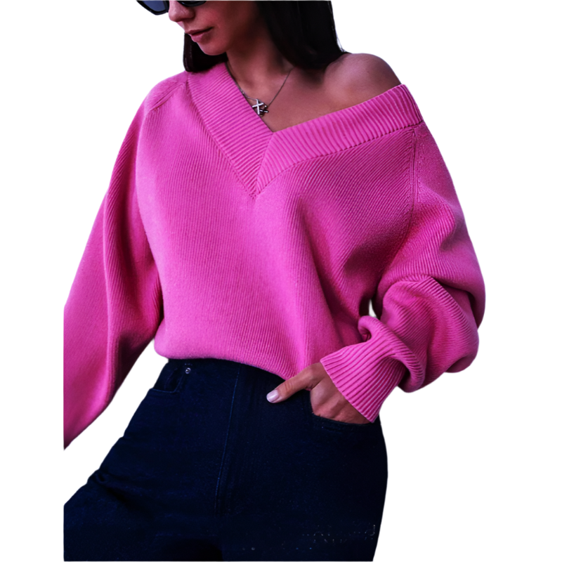Knitted Long Sleeve Top