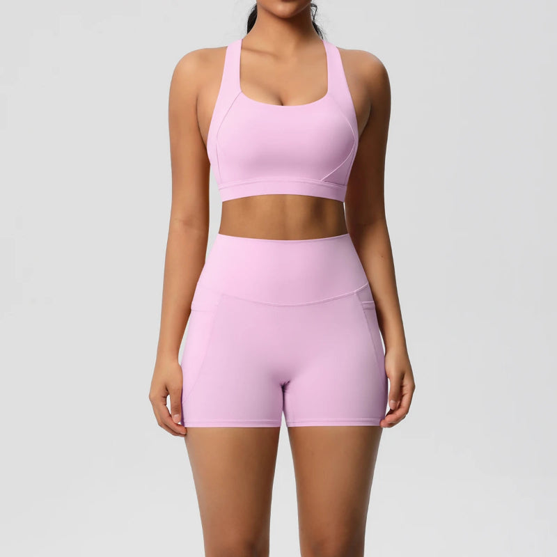 Two Piece Yoga Gym Set
