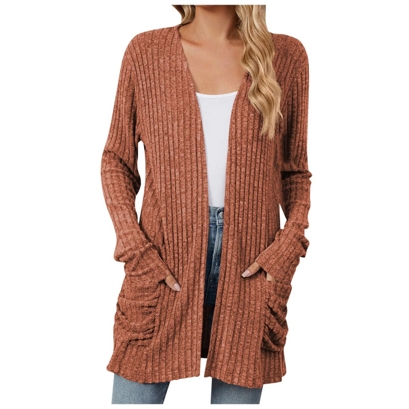 Lightweight Crochet Knit Cardigan
