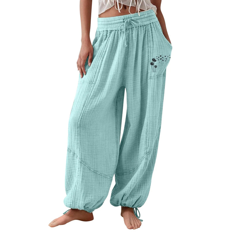 Women's Loose Fit Drawstring Pants