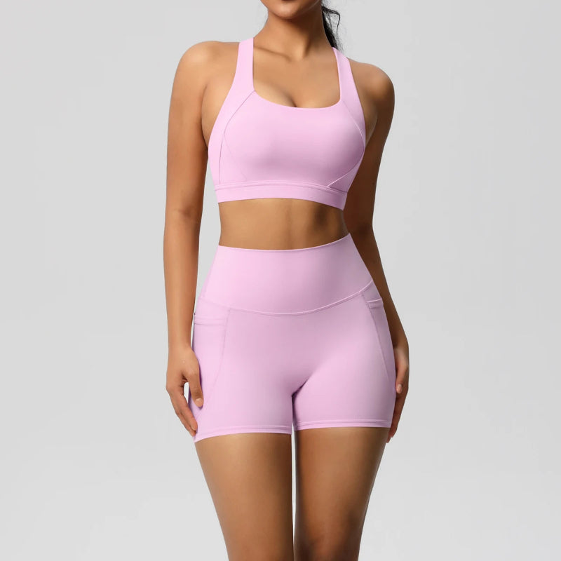 Two Piece Yoga Gym Set