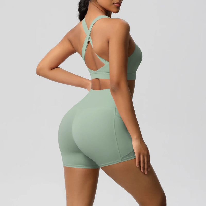 Two Piece Yoga Gym Set