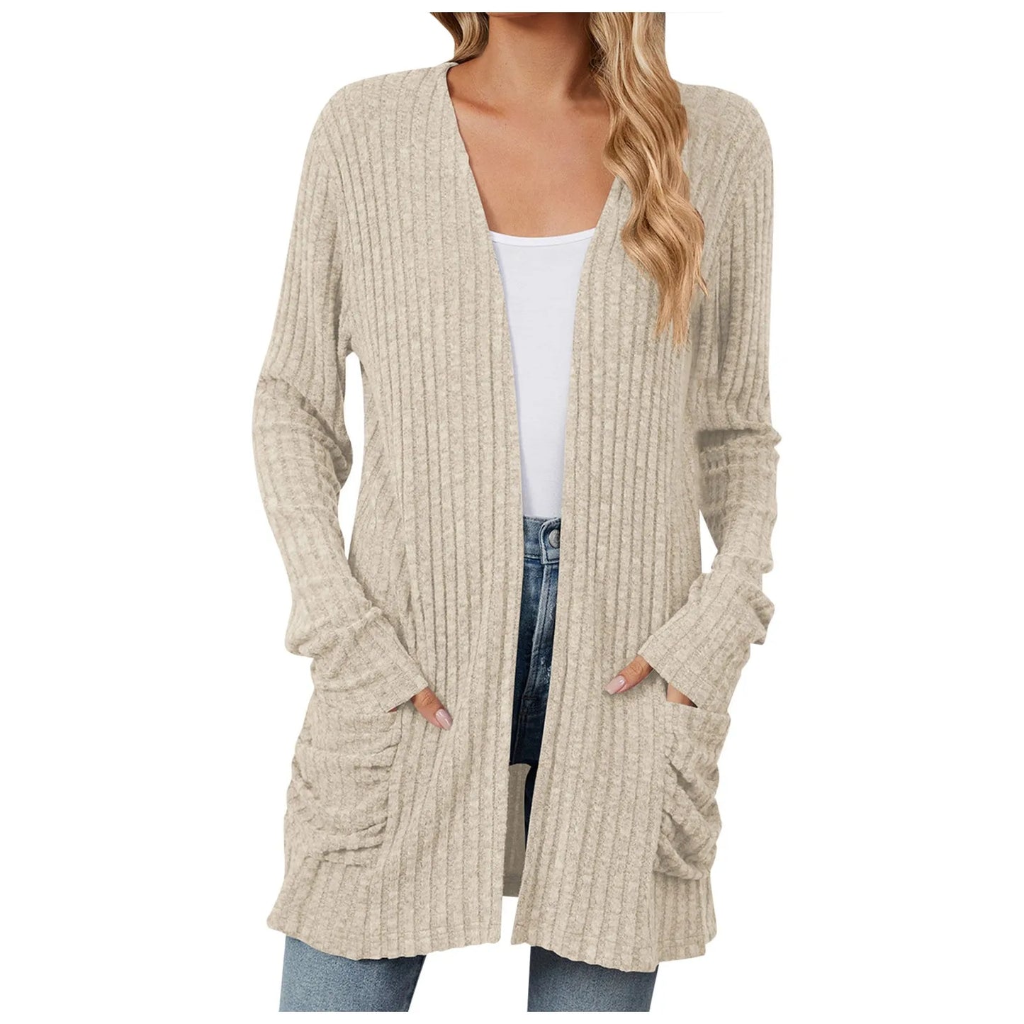 Lightweight Crochet Knit Cardigan