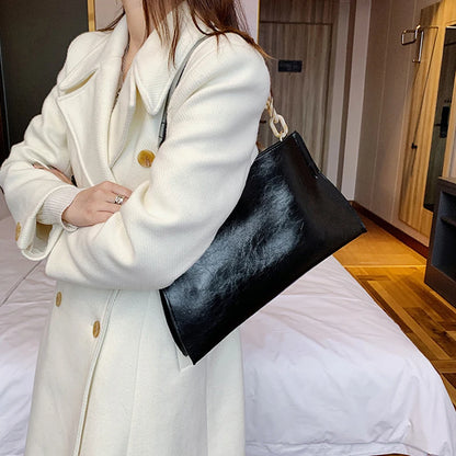 Sleek Square Shaped Shoulder Bag