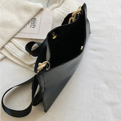 Sleek Square Shaped Shoulder Bag